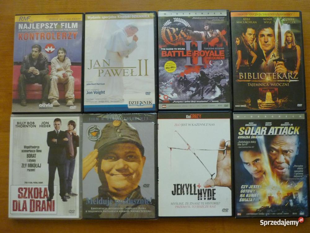 Filmy 4 DVD Warszawa sprzedam