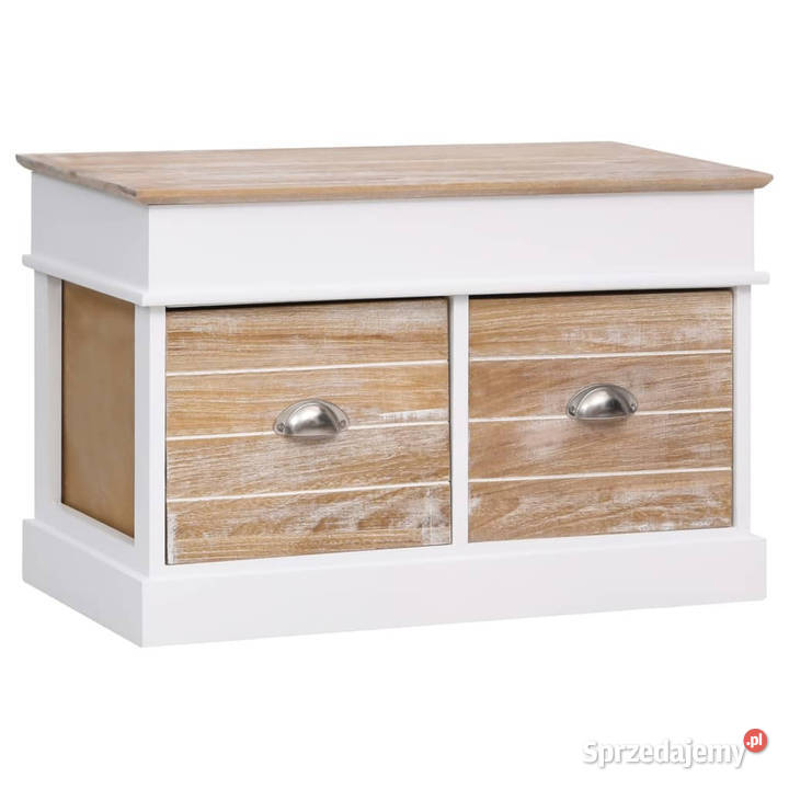 Ławka do przedpokoju 70 x 35 x 45 drewno Warszawa