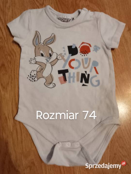 Zestaw body krótki rękaw dziewczęce rozmiar 74 Nysa