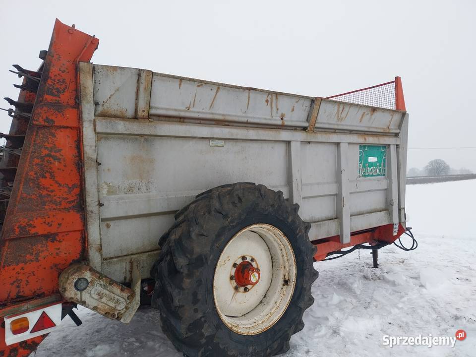 Rozrzutnik obornika Leboulch HVI 10Rolland V214 nieuszkodzony Rozrzutniki obornika Brodnica