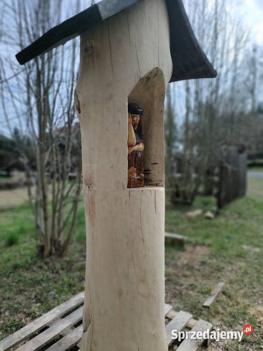 Drewniana kapliczka ogrodowa mazowieckie