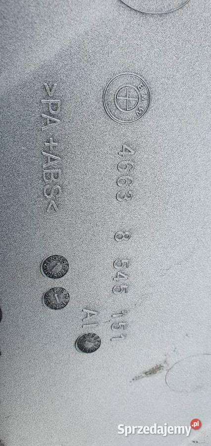 BMW 6 EVOLUTION OWIEWKA BOK PLASTIK Części Trzciel