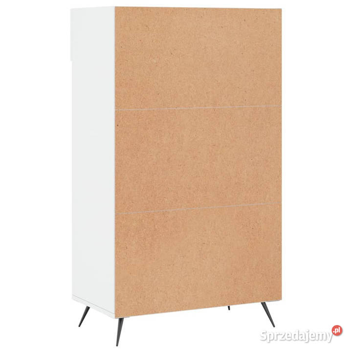Szafka na buty wysoki połysk biała 60x35x105 mazowieckie Warszawa