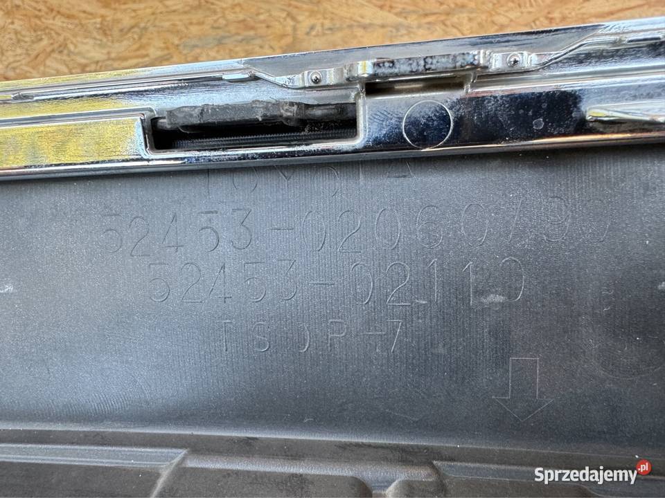 Spoiler dyfuzor zderzaka tył Toyota Auris II 2 Międzychód