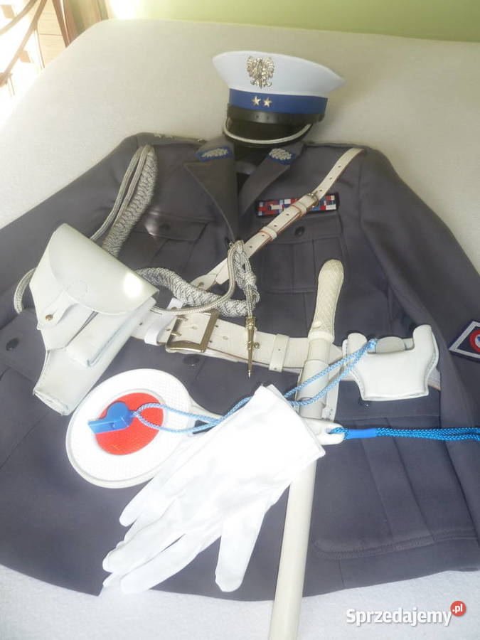 Mundur Młodszego Oficera Milicja epoka PRL Rzepiennik Marciszewski