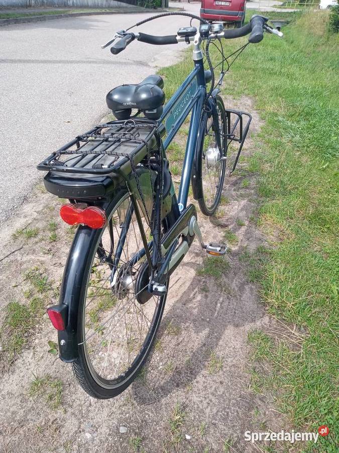 Rower elektryczny męski retro Peugeot