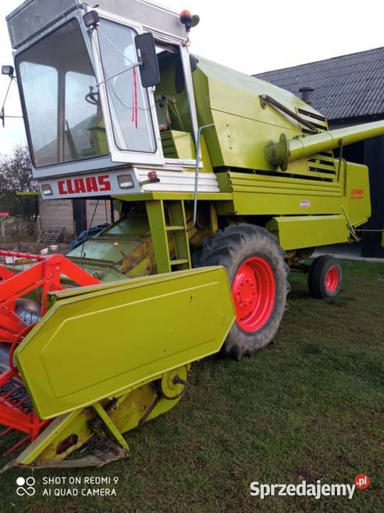 Kombajn zbożowy Claas Mesindor Mercator 70 wielkopolskie Kawęczyn