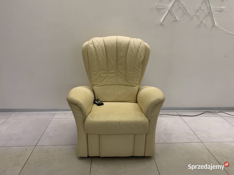 HIMOLLA CUMULUS SKÓRZNY FOTEL Z SUPER MASAŻEM Kalety