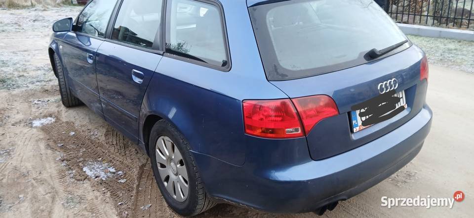 Niebieskie Audi a4 deasiel pomorskie Gdańsk