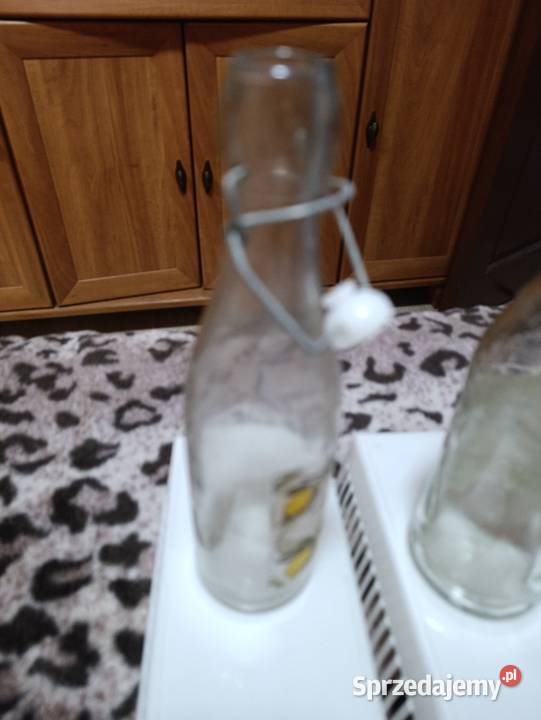 butelki ozdobne dekoracje dwie sztuki Poznań