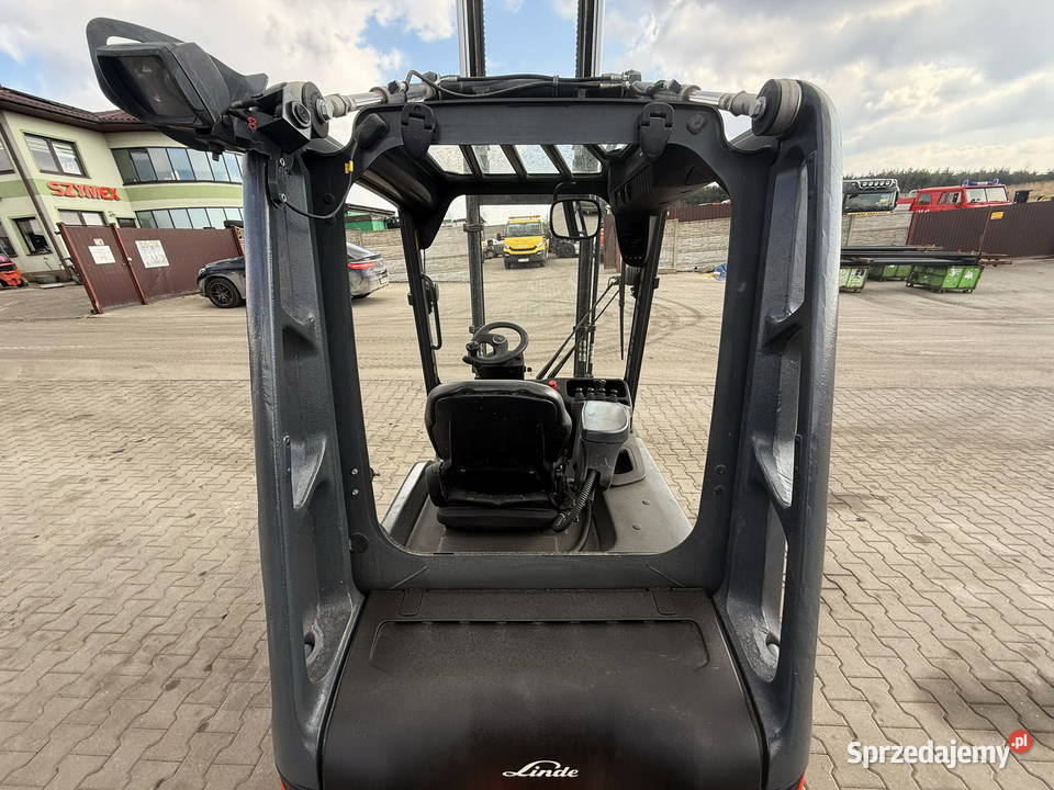 wózek widłowy elektryczny LINDE E25 przesuw Działoszyn