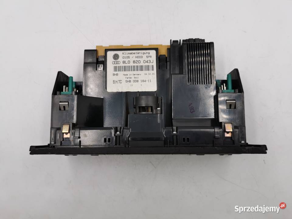 Panel Klimatyzacji Nawiewu Audi A3 8L Lift Wyszków
