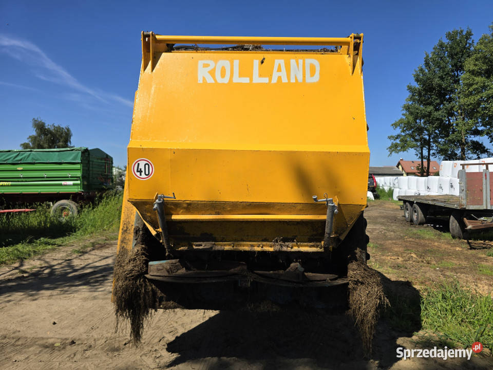 Rozrzutnik obornika ROLLAND V2170 17 m3 obornik nieuszkodzony