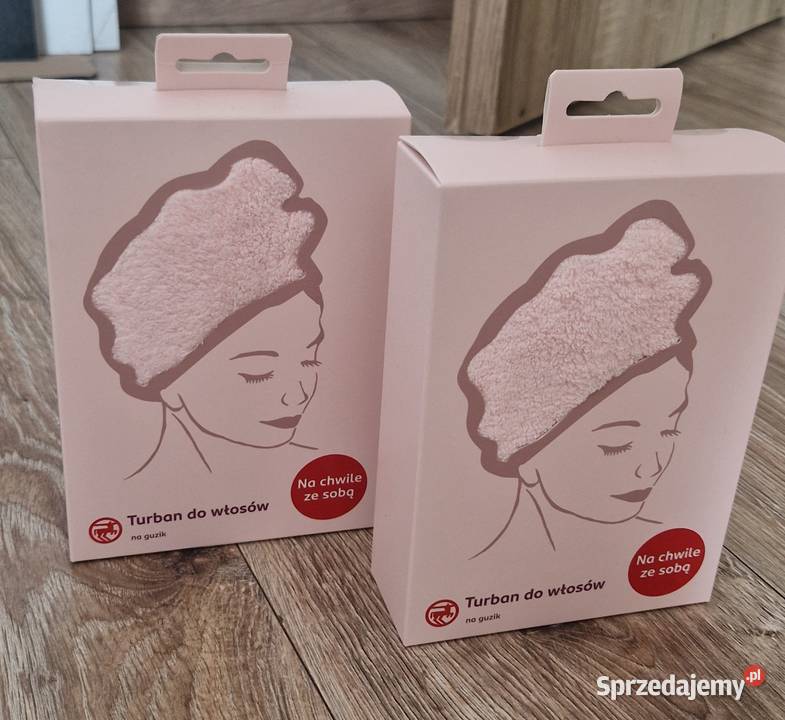 Turban do suszenia włosów do olejowania 2 zestaw Kraków sprzedam
