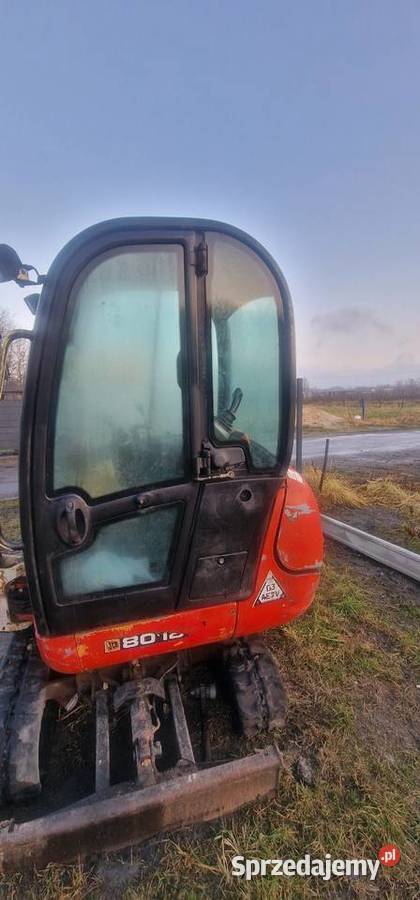 Minikoparka jcb 8018 2011r 2700mht Chorzów