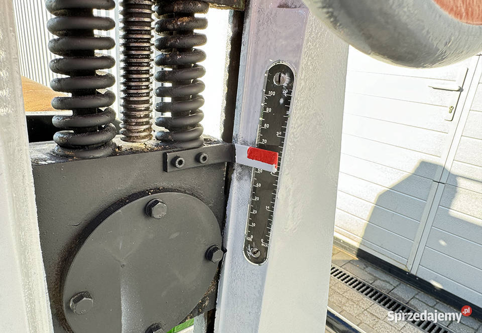 Nakładarka kleju walcowa dwustronna mechaniczna Sierakowice