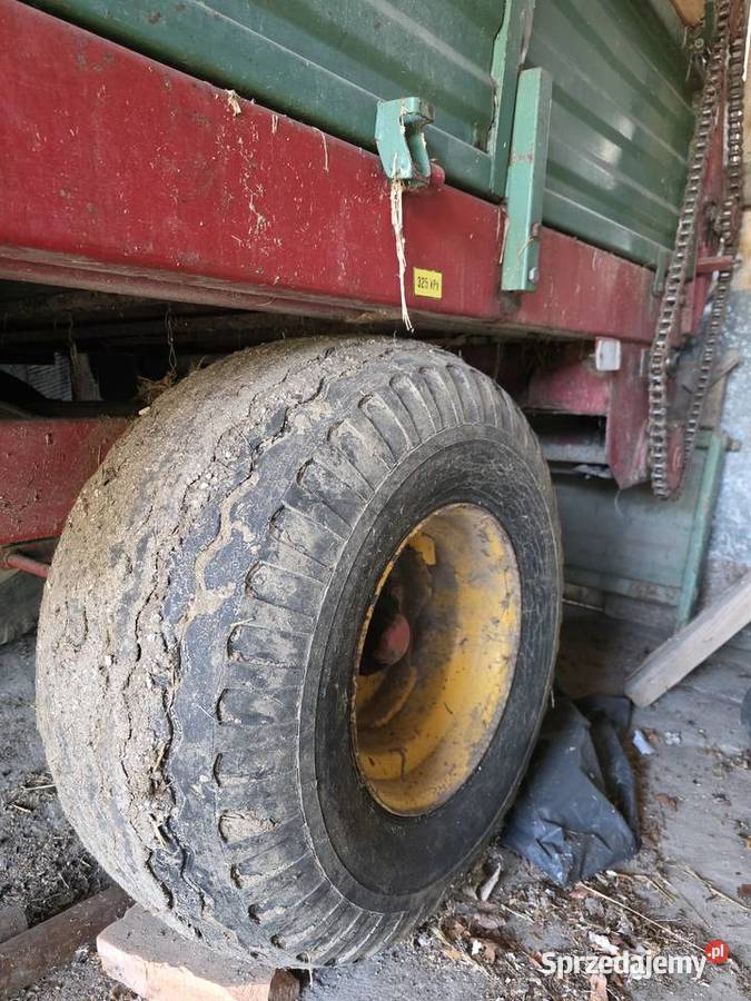 Polski rozrzutnik obornika Agromet cynkomet Pajęczno sprzedam