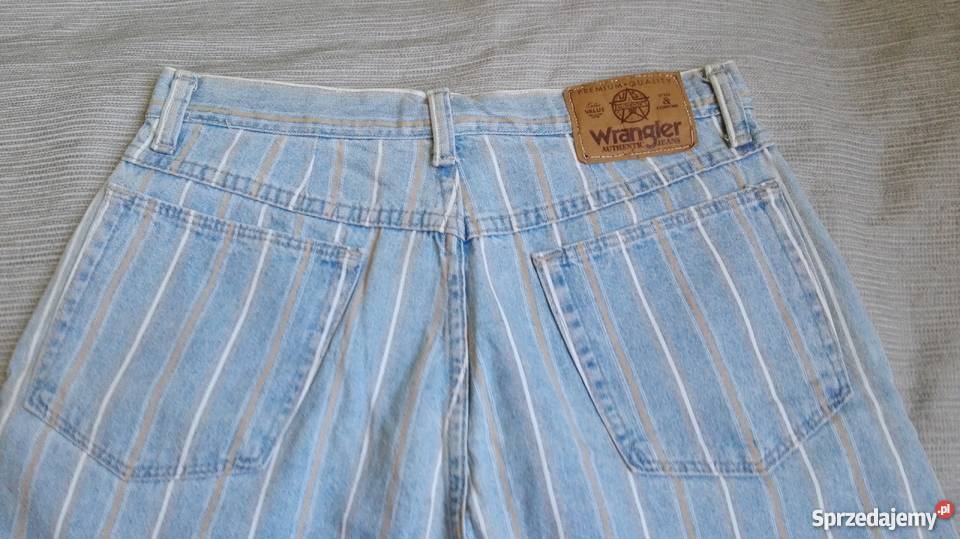 JEANSOWE SPODENKI SZORTYWRANGLER R30 Łódź