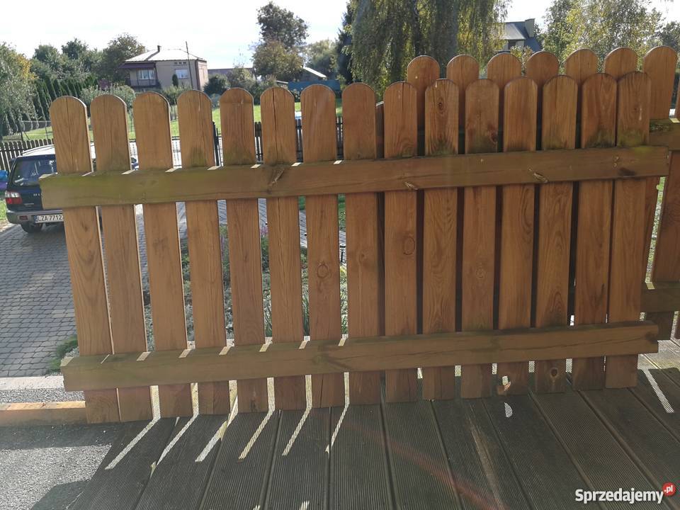 Balustrada balkonowa drewniana Zamość