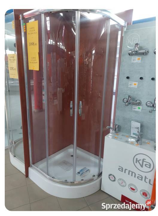 Kabina półokrągła 90x90 Kraków