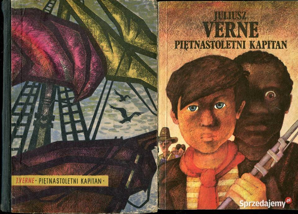 Piętnastoletni kapitan Juliusz Verne 2 wydania twarda Szczecin