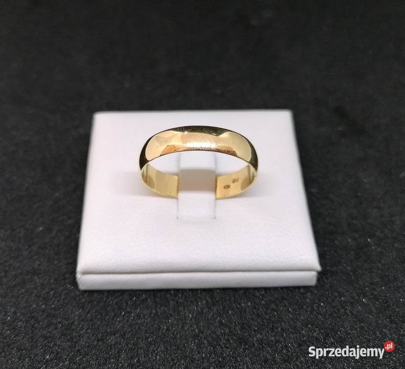 Złota obrączka próby 585 348g Rozmiar 26 złoto Elbląg