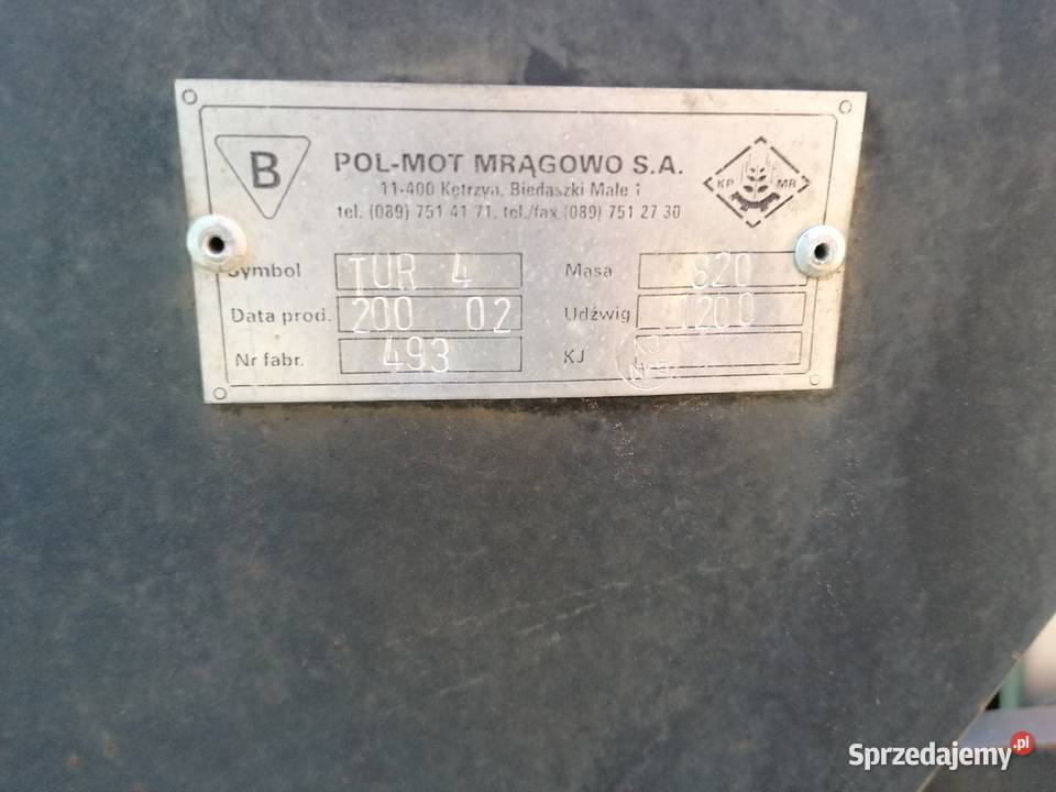 Ładowacz czołowy tur Tyszowce