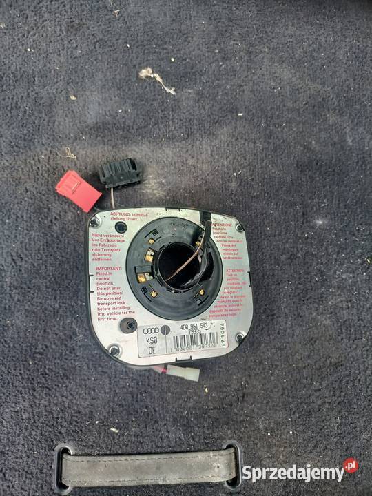 Taśma Airbag Zawijak Audi A4 B5 4D0 951 543 Układ kierowniczy Myszków sprzedam