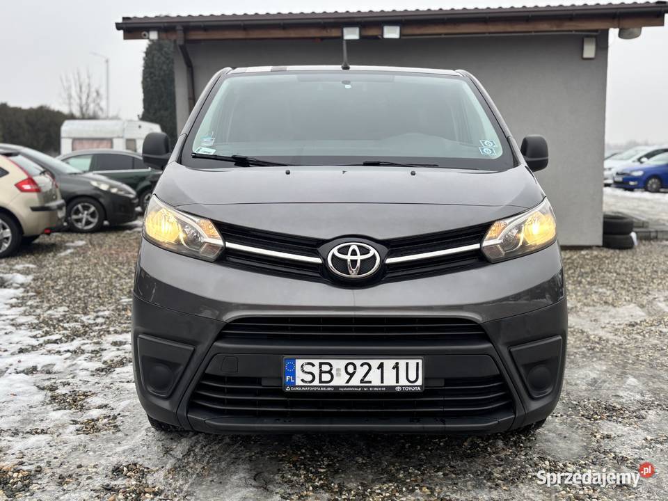 Toyota Proace 2017 GWARANCJA VAT 23 kurtyny powietrzne Toyota śląskie Paniówki