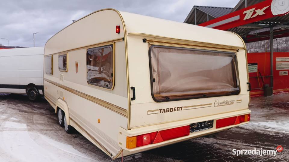 Przyczepa kempingowa campingowa kemping OKAZJA Międzybrodzie Bialskie