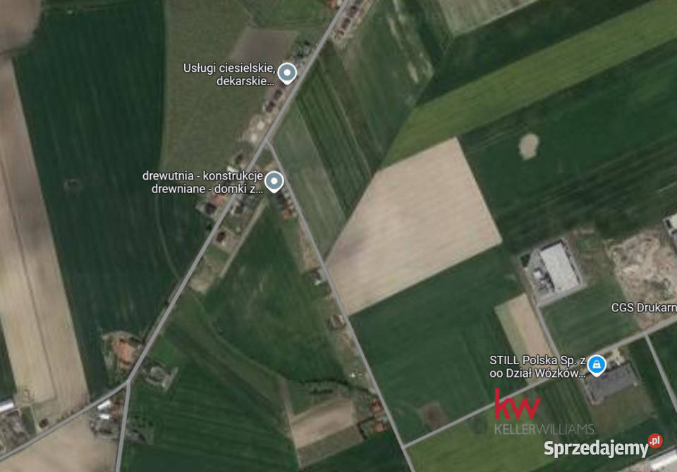 Działka 960m2 Mrowino Tarnowska wielkopolskie