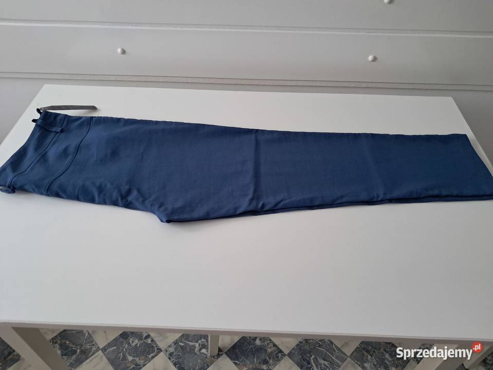 Spodnie damskie niebieskie 46 do sprzedania Kraków