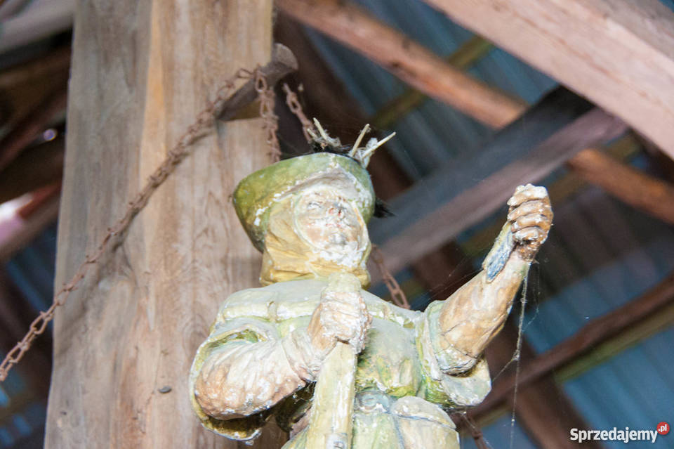 Poroże z rzeźbą kusznika Szczecin