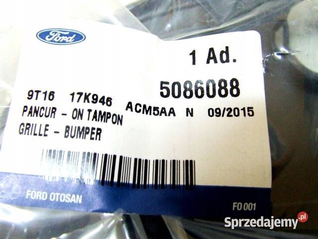 KRATKA ZDERZAKA FORD TRANSIT CONNECT 09 ORYGINAŁ Części Głogów