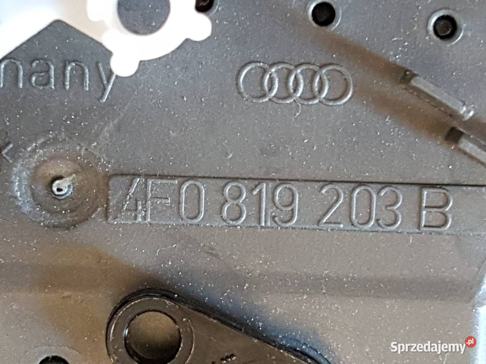 AUDI A6 C6 KRATKA NAWIEWU TYL TYLNA 4F0819203B Rok produkcji 2005 wielkopolskie Turkowice