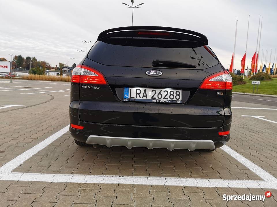 FORD MONDEO MK4 KOMBI SPOILER ZDERZAKA TYTANIUM