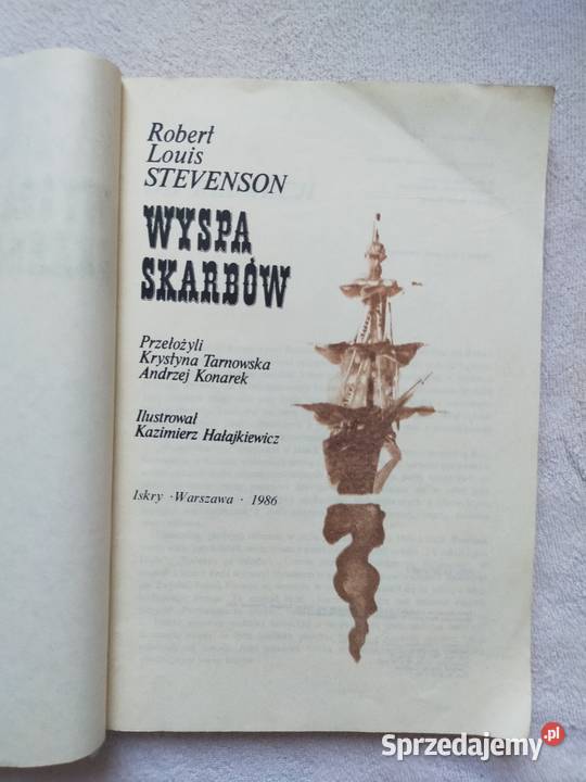 Wyspa Skarbów Robert L Stevenson Siedlce sprzedam