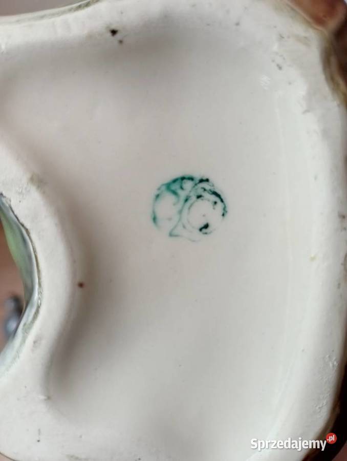 Ukraina Karafka sygnatury Wołyń Połonne Chłopiec Grybów