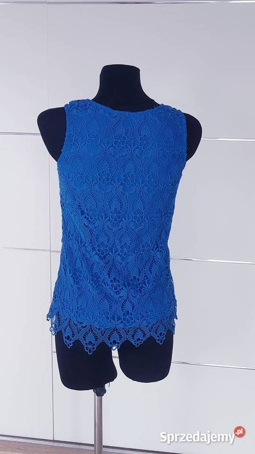 Bluzka Koronkowa Na Ramiączkach Chybie