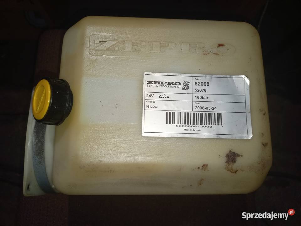 Zbiornik oleju agregat hydrauliczny 52068 52076 Przykona sprzedam
