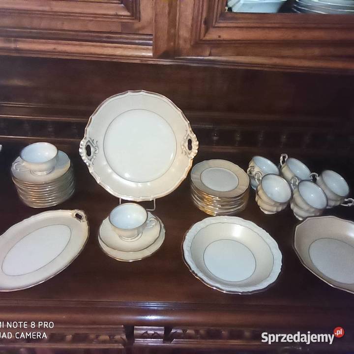 Filiżanka z talerzykiem deserowym Furstenberg Gdańsk sprzedam