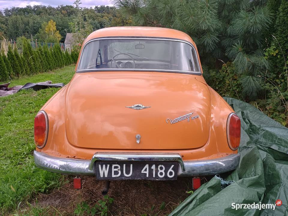 Samochód Wartburg 1000 dolnośląskie Pszenno