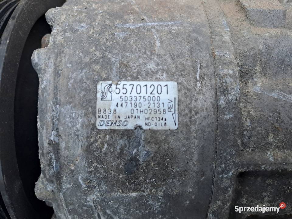 Fiat Doblo 14 8V kompresor klimatyzacji Denso Kompresory klimatyzacji