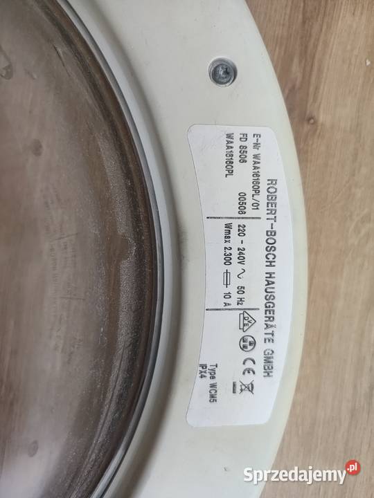 Drzwiczki do pralki BOSCH classixx 5 WAA1616001 małopolskie Kraków