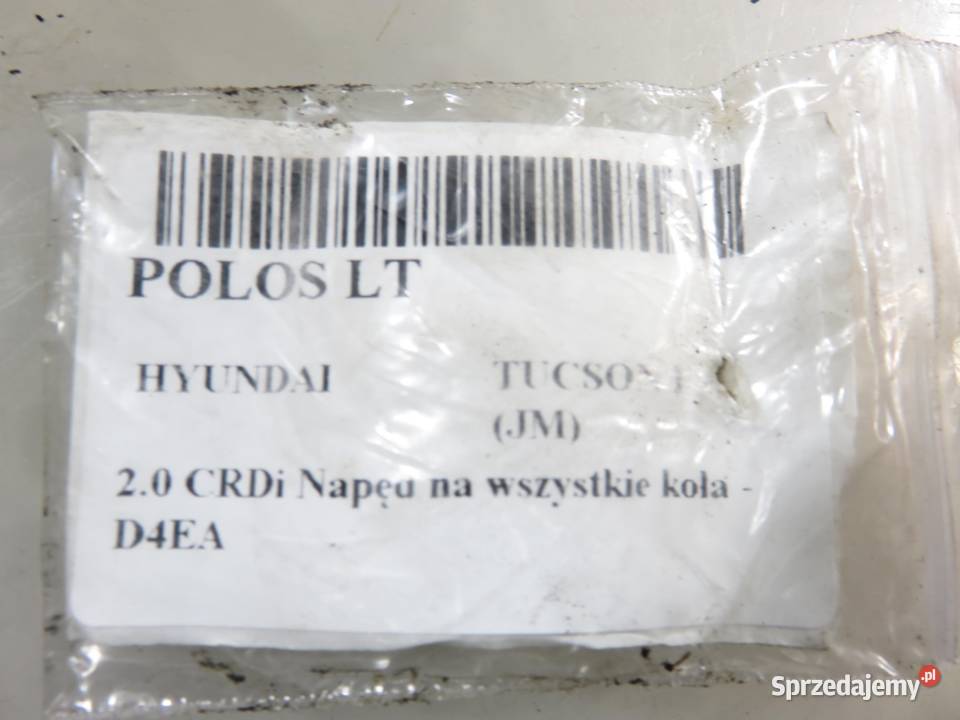 PÓŁOŚ LEWA TYLNA HYUNDAI TUCSON I 20 CRDi 4WD