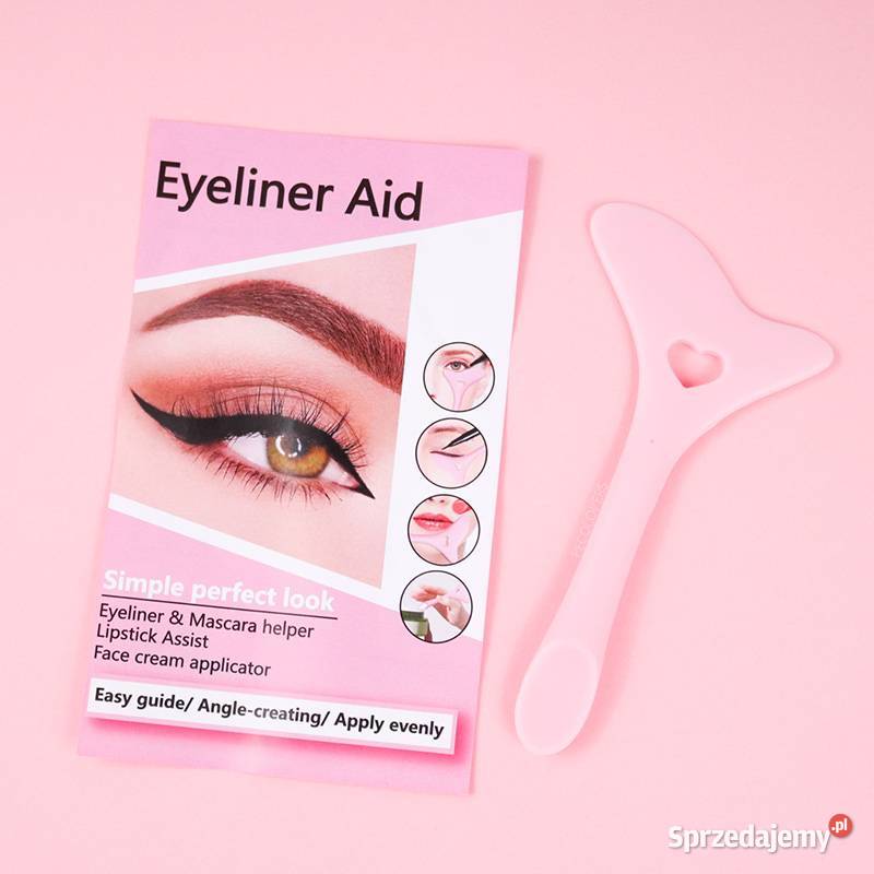 Eyeliner szablon do makijażu Rzęsy Serduszko mazowieckie