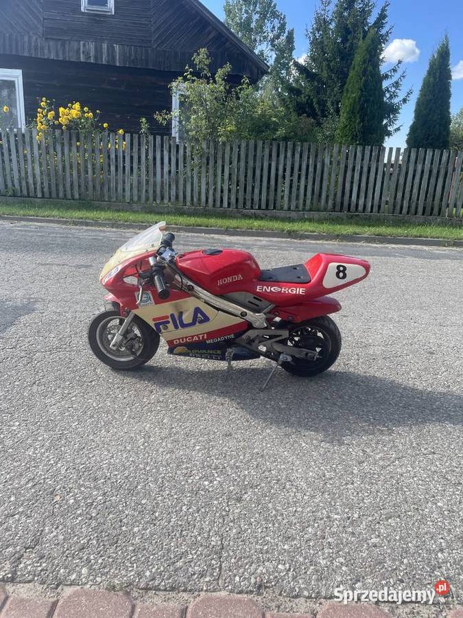 mini ścigacz pocket bike motorek spalinowy Starowieś sprzedam