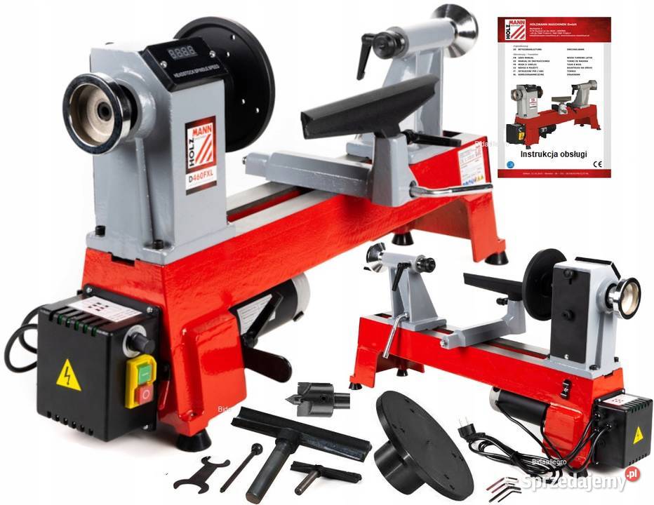 Tokarka do drewna Holz Mann D460FXL Dziewkowice