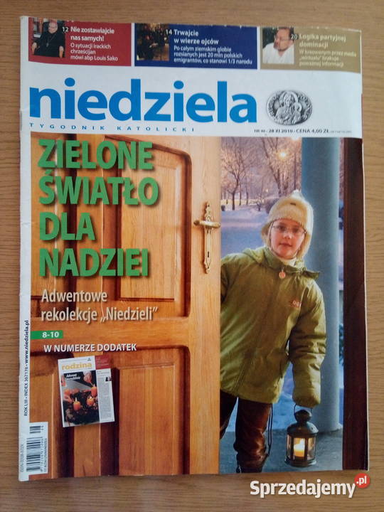 Tygodnik Niedziela listopad 2010r śląskie