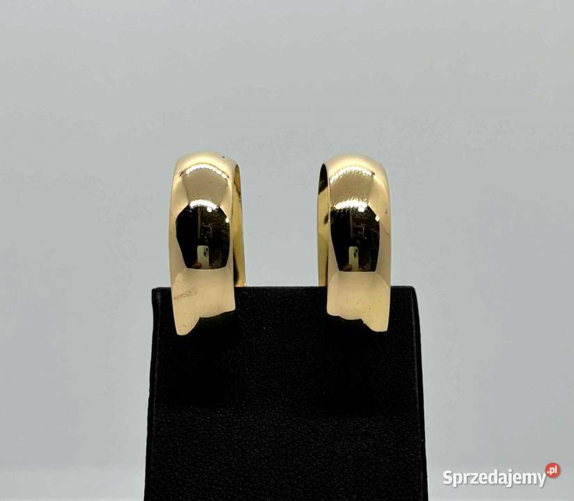 Złote Kolczyki pr 585 296g Kolczyki Elbląg